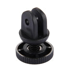 Adaptateur de fixation pour trépied PULUZ Mini, filetage 1/4 pouce, compatible avec GoPro, Insta360, DJI et autres caméras d'action. Diamètre du trou de vis : 3,9 mm. Diamètre de l'adaptateur : 2,2 cm.