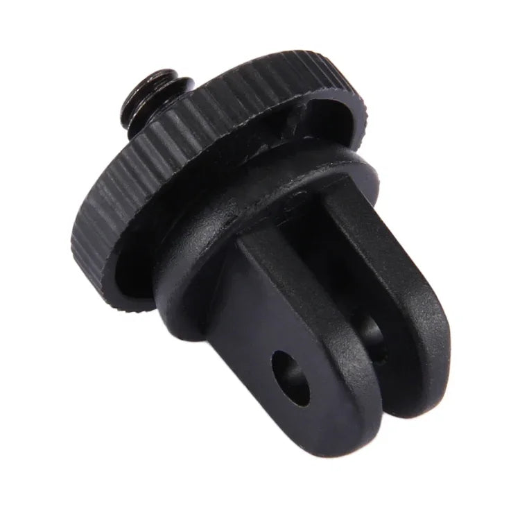 Adaptateur de fixation pour trépied PULUZ Mini, filetage 1/4 pouce, compatible avec GoPro, Insta360, DJI et autres caméras d'action. Diamètre du trou de vis : 3,9 mm. Diamètre de l'adaptateur : 2,2 cm.