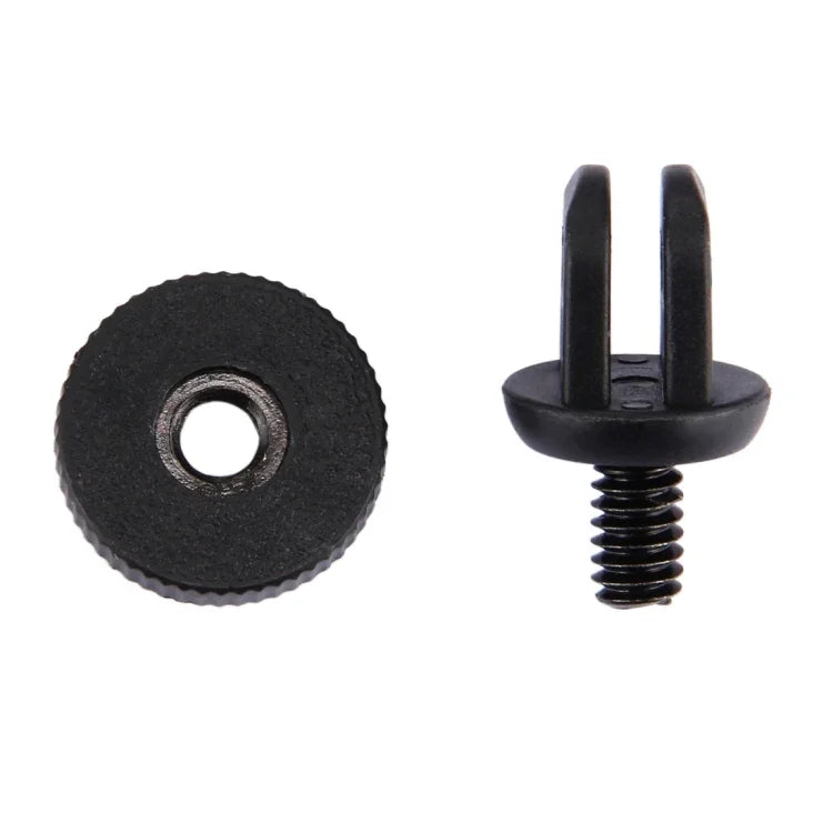 Adaptateur de fixation pour trépied PULUZ Mini, filetage 1/4 pouce, compatible avec GoPro, Insta360, DJI et autres caméras d'action. Diamètre du trou de vis : 3,9 mm. Diamètre de l'adaptateur : 2,2 cm.