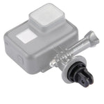 Adaptateur de fixation pour trépied PULUZ Mini, filetage 1/4 pouce, compatible avec GoPro, Insta360, DJI et autres caméras d'action. Diamètre du trou de vis : 3,9 mm. Diamètre de l'adaptateur : 2,2 cm.