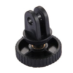Adaptateur de fixation pour trépied PULUZ à vis 1/4 pouce pour GoPro, Insta360, DJI et autres caméras d'action. Diamètre du trou de vis : 5 mm. Diamètre du filetage : 3,3 cm.