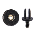 Adaptateur de fixation pour trépied PULUZ à vis 1/4 pouce pour GoPro, Insta360, DJI et autres caméras d'action. Diamètre du trou de vis : 5 mm. Diamètre du filetage : 3,3 cm.