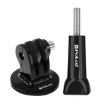 Adaptateur de trépied PULUZ avec vis longue pour GoPro, Insta360, DJI et autres caméras d'action, adaptateur pour trépied + vis