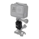 Bras d'extension pivotant CNC à rotation 360° PULUZ pour trépied, compatible avec GoPro, Insta360, DJI et autres caméras d'action, adaptateur d'extension