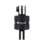 Bras d'extension pivotant CNC à rotation 360° PULUZ pour trépied, compatible avec GoPro, Insta360, DJI et autres caméras d'action, adaptateur d'extension