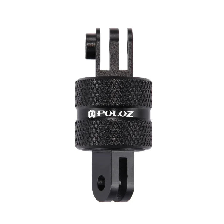 Bras d'extension pivotant CNC à rotation 360° PULUZ pour trépied, compatible avec GoPro, Insta360, DJI et autres caméras d'action, adaptateur d'extension