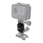 Bras d'extension pivotant CNC à rotation 360° PULUZ pour trépied, compatible avec GoPro, Insta360, DJI et autres caméras d'action, adaptateur d'extension
