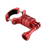 Support adaptateur de guidon de vélo en aluminium à rotation 360° PULUZ avec vis pour GoPro, Insta360, DJI et autres caméras d'action, en stock en Chine (rouge), en stock en Chine (bleu), support adaptateur de guidon 1