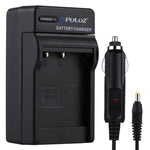 Chargeur de voiture PULUZ pour batterie d'appareil photo numérique Casio NP-110, chargeur de voiture NP-110