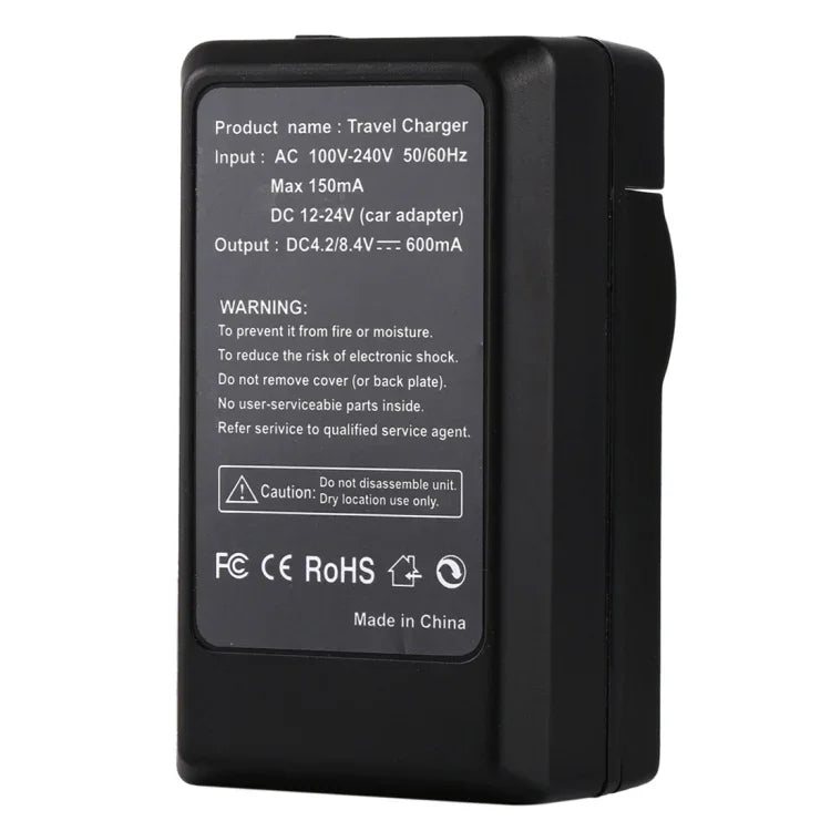 Chargeur de voiture PULUZ pour batterie d'appareil photo numérique Casio NP-110, chargeur de voiture NP-110