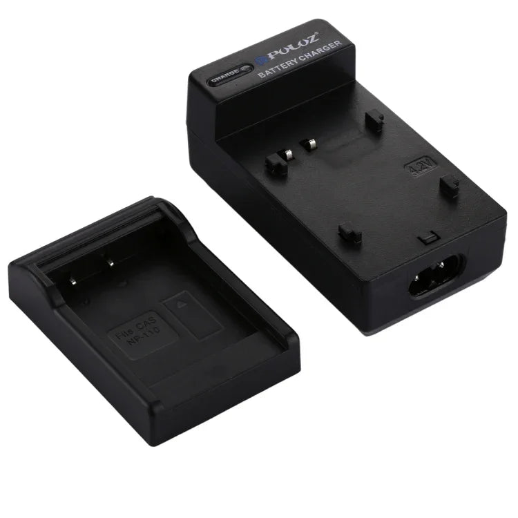 Chargeur de voiture PULUZ pour batterie d'appareil photo numérique Casio NP-110, chargeur de voiture NP-110