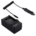 Chargeur de voiture PULUZ pour batterie d'appareil photo numérique Casio NP-110, chargeur de voiture NP-110