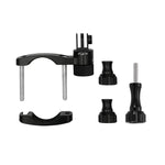 Support adaptateur de guidon de vélo en aluminium à rotation 360° PULUZ avec vis pour GoPro, Insta360, DJI et autres caméras d'action, support adaptateur de guidon 2