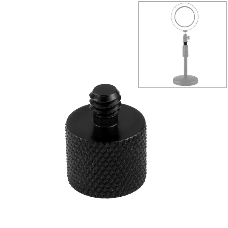 Vis adaptateur PULUZ filetage femelle 3/8 pouce vers filetage mâle 1/4 pouce