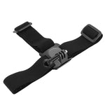 Sangle de tête élastique réglable PULUZ pour GoPro, Insta360 ONE R, DJI Osmo Action et autres caméras d'action