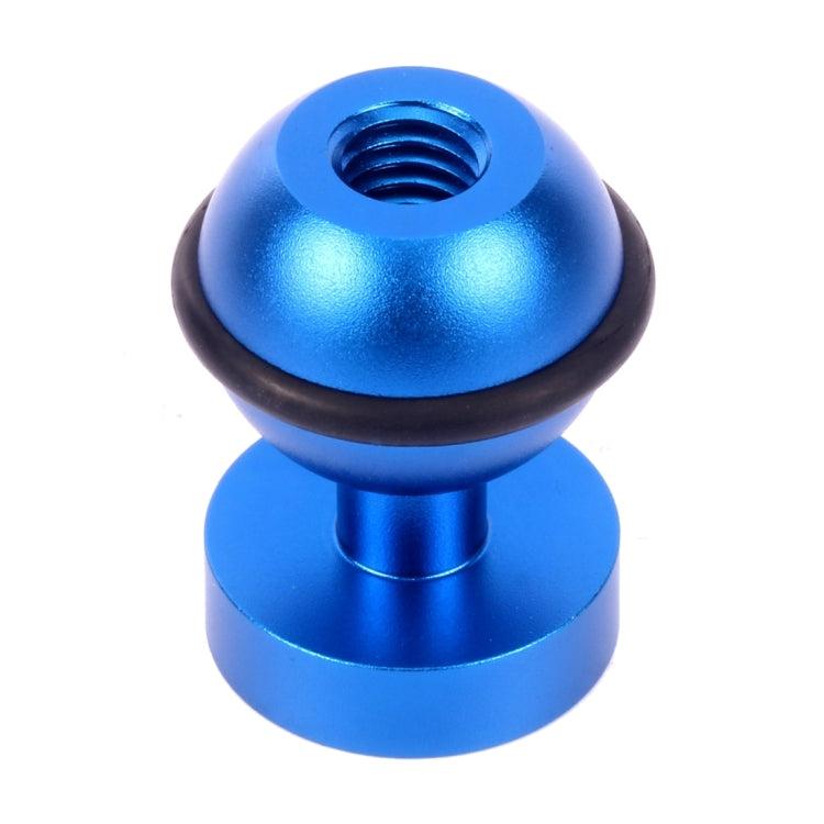 PULUZ – Adaptateur de support à rotule en aluminium CNC pour GoPro, Insta360, DJI et autres caméras d'action, diamètre : 2,5 cm, aluminium CNC (noir)