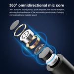 Microphone lavalier sans fil avec réduction de bruit et réverbération pour appareil 8 broches, support de charge téléphone, microphone sans fil 8 broches