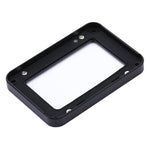 Protection d'objectif PULUZ en alliage d'aluminium et verre trempé, motif flamme, pour Sony RX0 / RX0 II, avec vis et tournevis, rouge flamme avant.