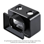 PULUZ pour Sony RX0 Cage de protection en alliage d'aluminium + filtre UV 37 mm + pare-soleil avec vis et tournevis, disponible en noir, or, bleu, rouge et argent.