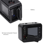 PULUZ pour Sony RX0 Cage de protection en alliage d'aluminium + filtre UV 37 mm + pare-soleil avec vis et tournevis, disponible en noir, or, bleu, rouge et argent.
