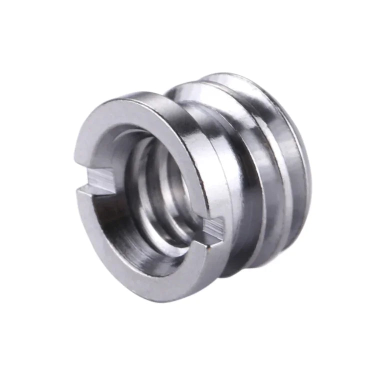 Vis adaptateur PULUZ filetage femelle 1/4 pouce vers filetage mâle 3/8 pouce, 1/4 femelle vers 3/8 mâle