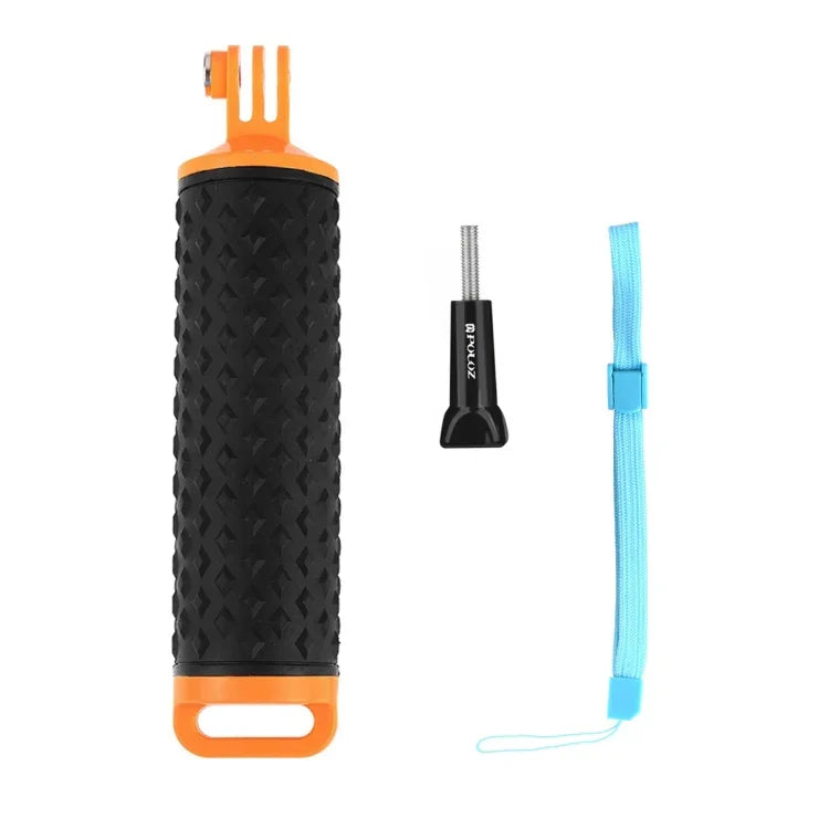 Poignée flottante PULUZ avec dragonne pour GoPro HERO10 Black / HERO9 Black / HERO8 Black / HERO7 /6 /5 /5 Session /4 Session /4 /3+ /3 /2 /1, Xiaoyi et autres caméras d'action.
