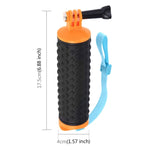Poignée flottante PULUZ avec dragonne pour GoPro HERO10 Black / HERO9 Black / HERO8 Black / HERO7 /6 /5 /5 Session /4 Session /4 /3+ /3 /2 /1, Xiaoyi et autres caméras d'action.