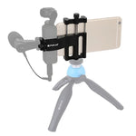 Support de fixation multifonction en alliage d'aluminium PULUZ pour smartphone DJI OSMO Pocket / Pocket 2, pince de fixation