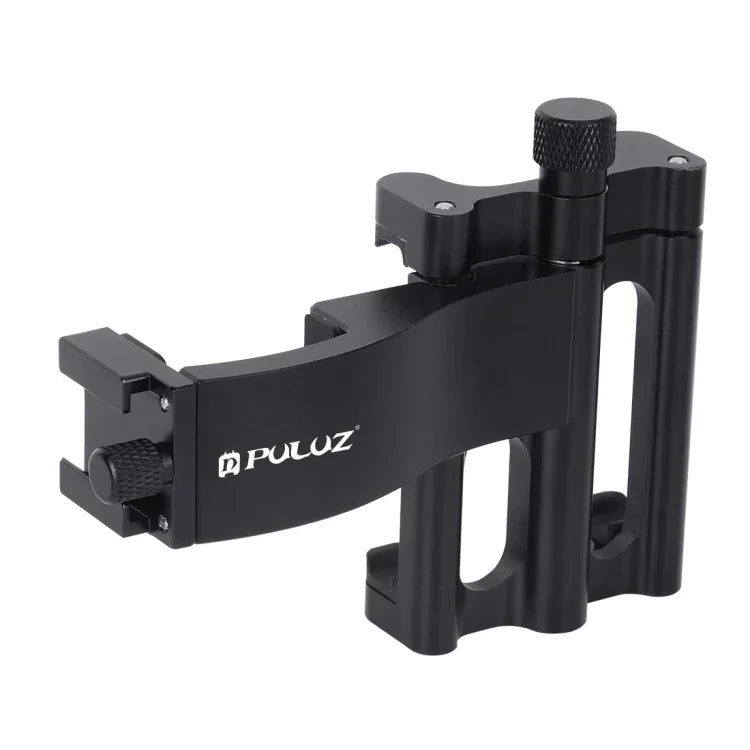 Support de fixation multifonction en alliage d'aluminium PULUZ pour smartphone DJI OSMO Pocket / Pocket 2, pince de fixation