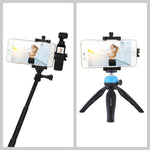 Support de fixation multifonction en alliage d'aluminium PULUZ pour smartphone DJI OSMO Pocket / Pocket 2, pince de fixation