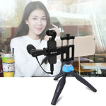 Support de fixation multifonction en alliage d'aluminium PULUZ pour smartphone DJI OSMO Pocket / Pocket 2, pince de fixation