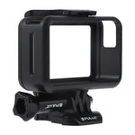 Cadre de protection standard PULUZ en ABS pour DJI Osmo Action, avec fixation de base à boucle et vis, ABS