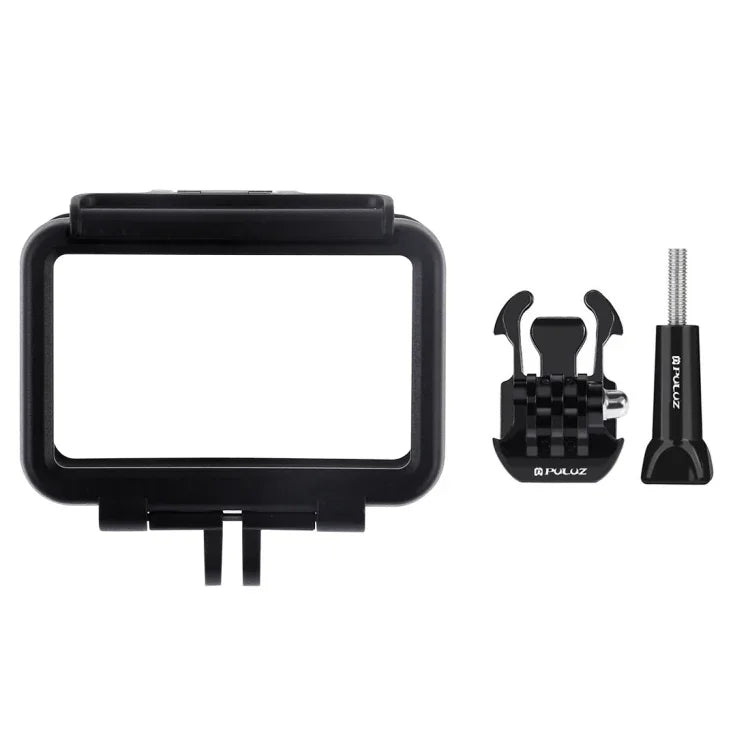 Cadre de protection standard PULUZ en ABS pour DJI Osmo Action, avec fixation de base à boucle et vis, ABS