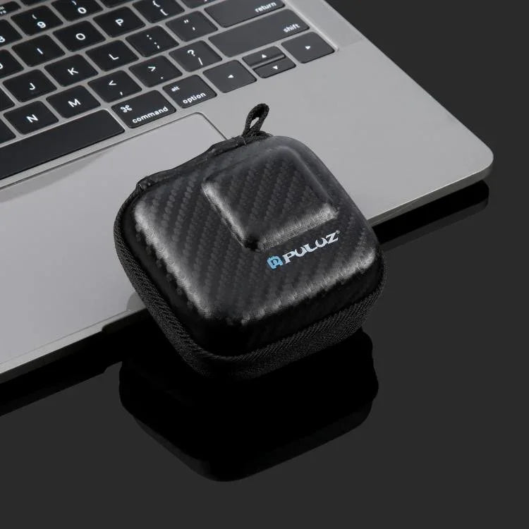 Sacoche de rangement portable PULUZ Mini en fibre de carbone, compatible avec DJI OSMO Action
