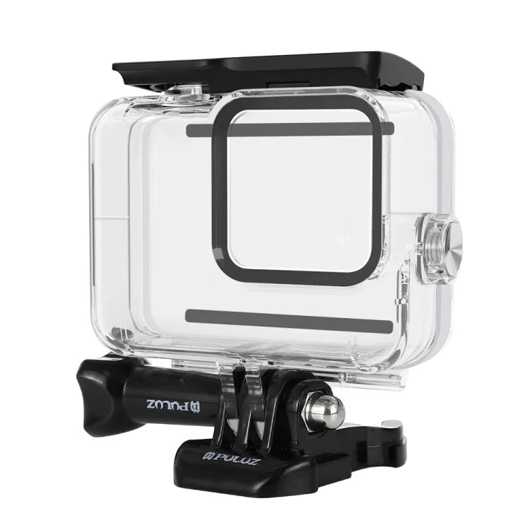 Boîtier étanche PULUZ pour caméra GoPro HERO8 Black, profondeur de plongée jusqu'à 60 m.