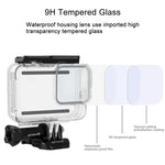 Boîtier étanche PULUZ pour caméra GoPro HERO8 Black, profondeur de plongée jusqu'à 60 m.