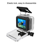 Boîtier étanche PULUZ pour caméra GoPro HERO8 Black, profondeur de plongée jusqu'à 60 m.