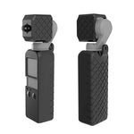 Ensemble de coques en silicone à texture diamant PULUZ 2 en 1 pour DJI OSMO Pocket, pour DJI OSMO Pocket