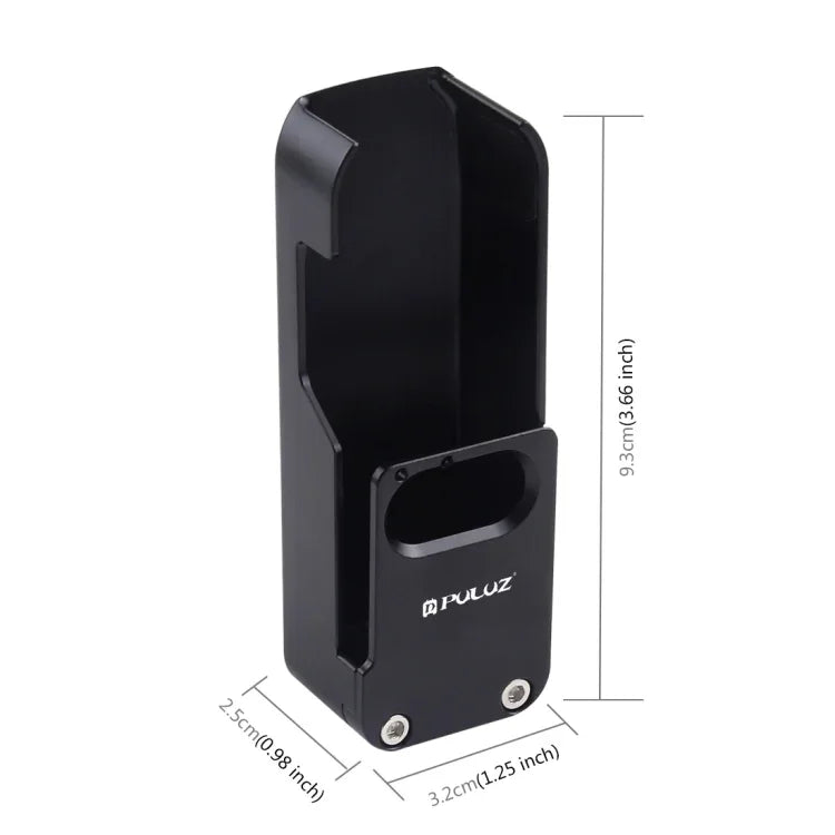 Boîtier PULUZ en alliage d'aluminium usiné CNC, coque de protection pour DJI OSMO Pocket