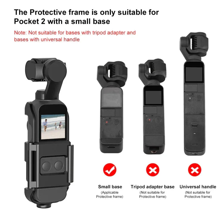 Boîtier de protection PULUZ pour DJI OSMO Pocket / Pocket 2