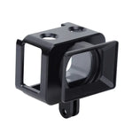 Cage de protection en alliage d'aluminium PULUZ + filtre UV 37 mm + pare-soleil avec vis et tournevis pour Sony RX0 / RX0 II