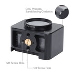 Cage de protection en alliage d'aluminium PULUZ + filtre UV 37 mm + pare-soleil avec vis et tournevis pour Sony RX0 / RX0 II