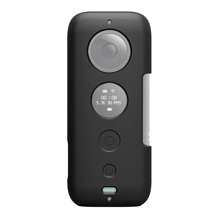 Étui de protection en silicone PULUZ avec cache d'objectif pour Insta360 ONE X, pour Insta360 ONE X (noir), pour Insta360 ONE X (rouge)