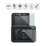 PULUZ Film de protection flexible anti-traces de doigts pour objectif avant et écran LCD arrière, compatible avec Sony RX0 II / RX0.