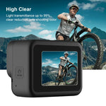 PULUZ pour GoPro HERO8 Black : Objectif + Écran LCD, Film de Protection en Verre Trempé 9H 2.5D, Compatible GoPro HERO8 Black