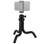 Support trépied flexible mini pieuvre PULUZ avec rotule pour appareils photo reflex, GoPro, téléphones portables, dimensions : 30 cm x 5 cm, trépied de 30 cm