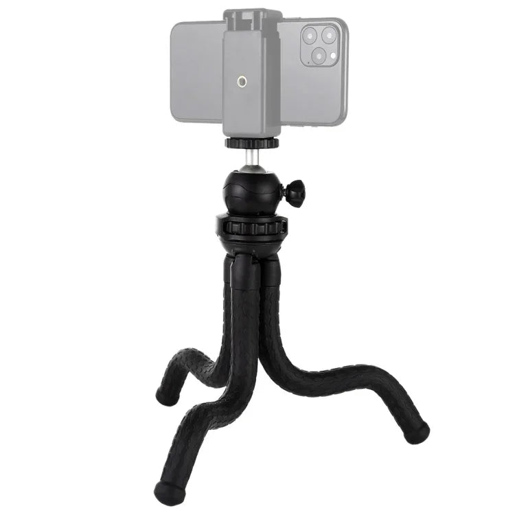 Support trépied flexible mini pieuvre PULUZ avec rotule pour appareils photo reflex, GoPro, téléphones portables, dimensions : 30 cm x 5 cm, trépied de 30 cm