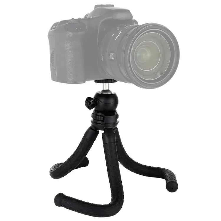 Support trépied flexible mini pieuvre PULUZ avec rotule pour appareils photo reflex, GoPro, téléphones portables, dimensions : 30 cm x 5 cm, trépied de 30 cm