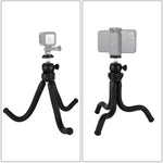 Support trépied flexible mini pieuvre PULUZ avec rotule pour appareils photo reflex, GoPro, téléphones portables, dimensions : 30 cm x 5 cm, trépied de 30 cm