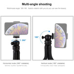 Support trépied flexible mini pieuvre PULUZ avec rotule pour appareils photo reflex, GoPro, téléphones portables, dimensions : 30 cm x 5 cm, trépied de 30 cm